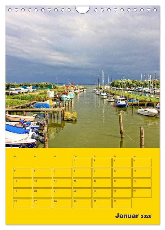 Produktbild: Sehnsucht nach Meer - Ostsee (Wandkalender 2026 DIN A4 hoch), CALVENDO Monatskalender