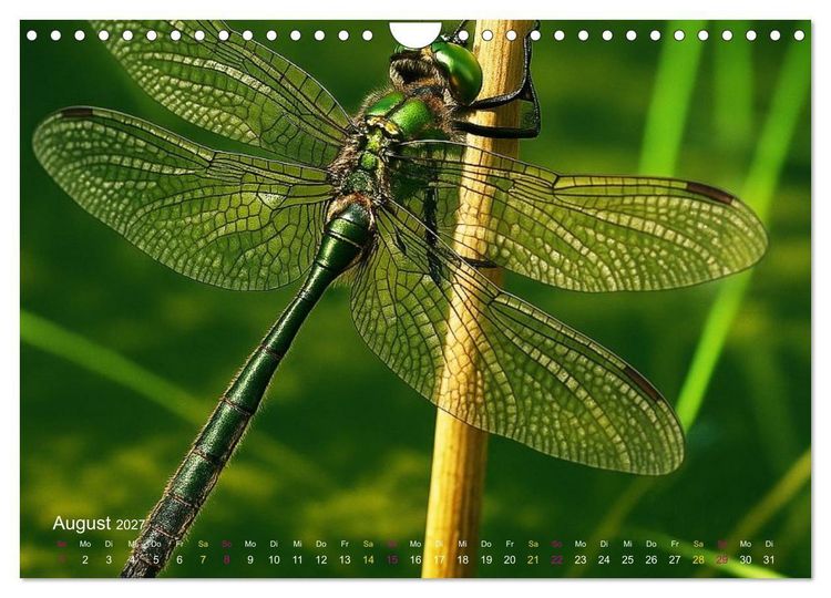 Produktbild: Reges Leben im Naturweiher - Tiere &uuml;ber und unter Wasser (Wandkalender 2027 DIN A4 quer), CALVENDO Monatskalender