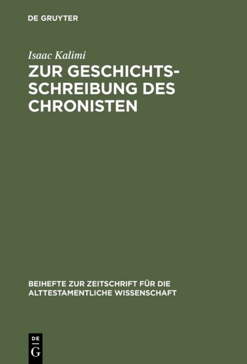 Produktbild: Zur Geschichtsschreibung des Chronisten