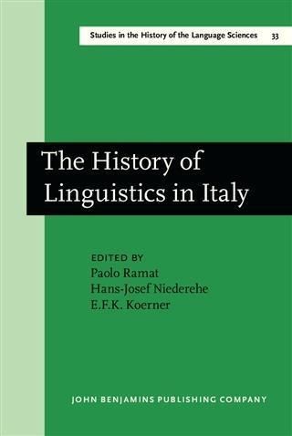 Produktbild: History of Linguistics in Italy