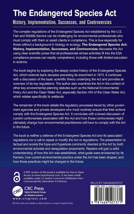 Produktbild: The Endangered Species Act