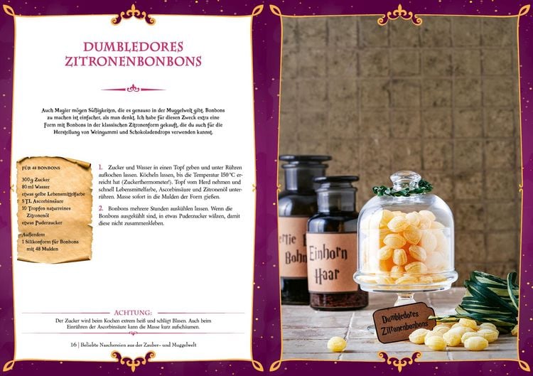 Produktbild: Das Buch f&uuml;r Potter-Fans: Sweets und Candys