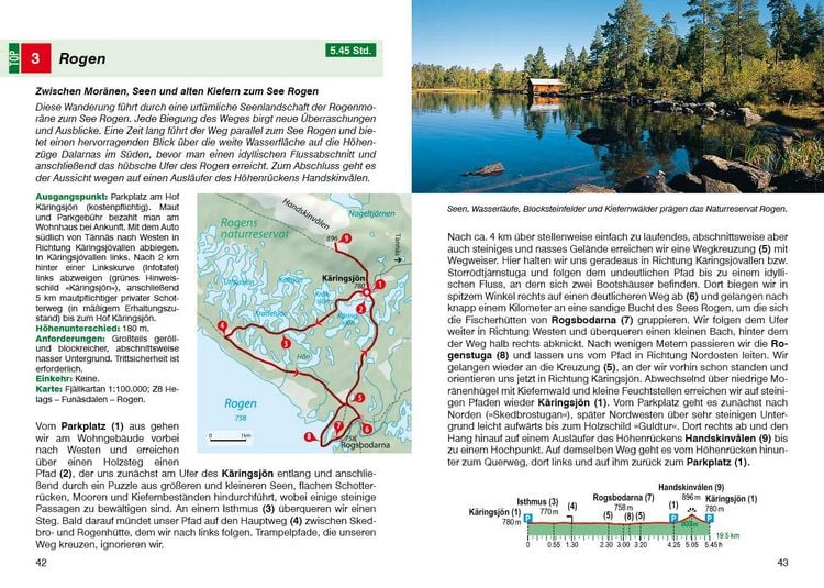 Produktbild: ROTHER Wanderf&uuml;hrer Schweden Mitte