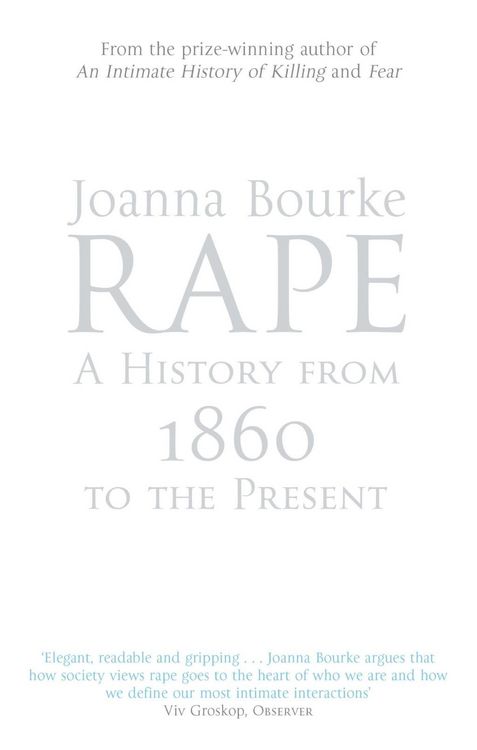 Produktbild: Rape: A History From 1860 To The Present