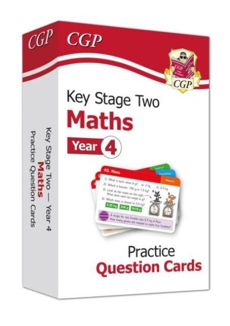 Produktbild: KS2 Maths Year 4 Practice Question Cards