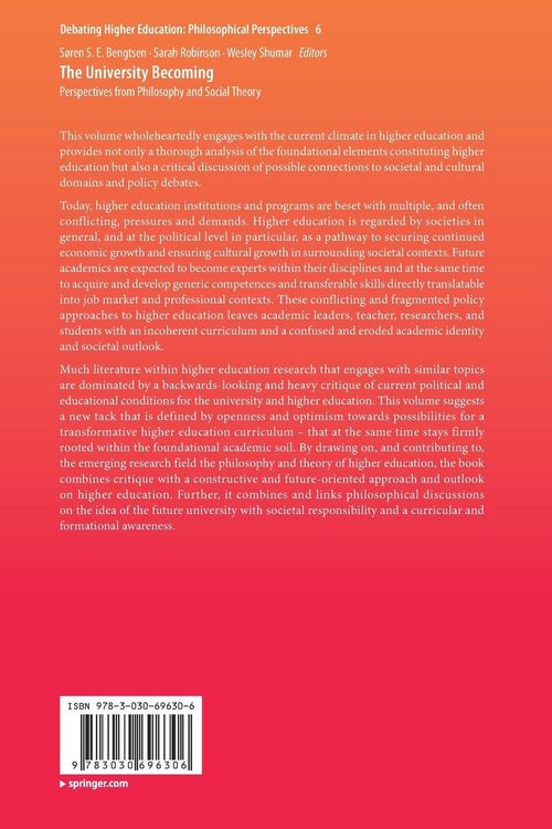 Produktbild: The University Becoming