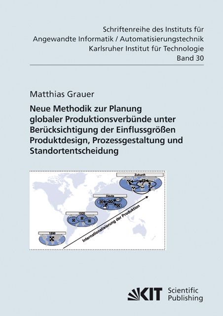 Produktbild: Neue Methodik zur Planung globaler Produktionsverb&uuml;nde unter Ber&uuml;cksichtigung de