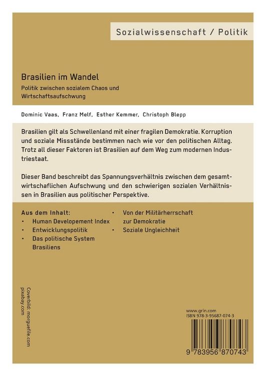 Produktbild: Brasilien im Wandel