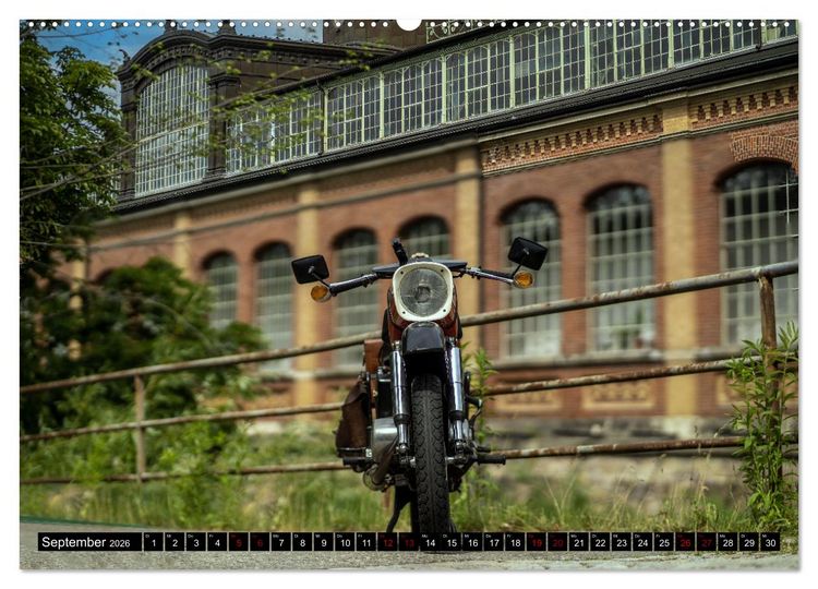 Produktbild: Meine MZ ES 250/2 unterwegs in Chemnitz (Wandkalender 2026 DIN A2 quer), CALVENDO Monatskalender