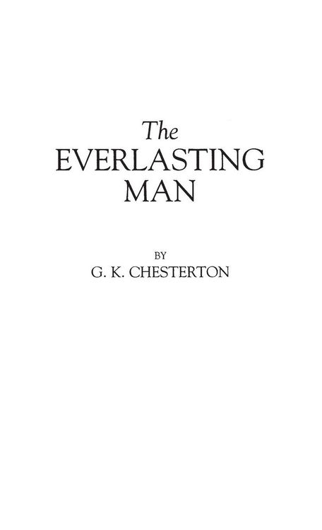 Produktbild: The Everlasting Man