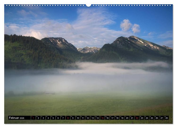 Produktbild: Bergwelten (Wandkalender 2026 DIN A2 quer), CALVENDO Monatskalender