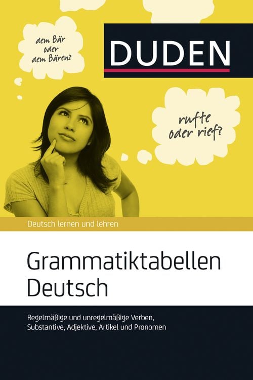Produktbild: Grammatiktabellen Deutsch