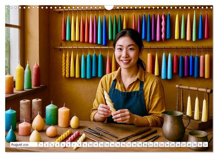 Produktbild: Traditionelle Gewerke (Wandkalender 2026 DIN A3 quer), CALVENDO Monatskalender