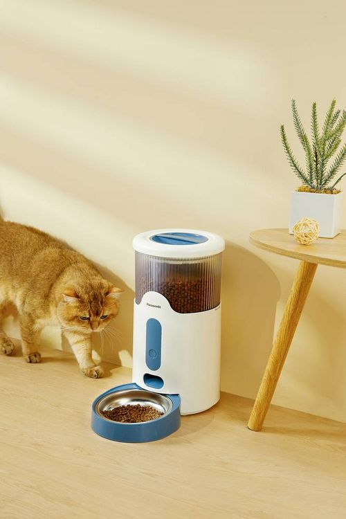 Produktbild: Panasonic Futterautomat CP-JNF01CW 2.8l Katze, Hund Wei&szlig;, Blau APP-Steuerung 1 St. CP-JNF01CW