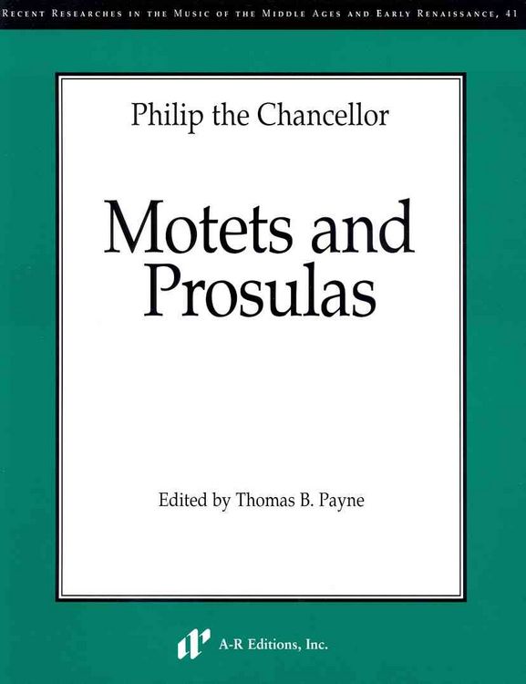Produktbild: Philip the Chancellor: Motets and Prosulas