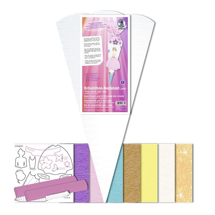 Produktbild: Schult&uuml;ten-Bastelset Mini "Prinzessin"