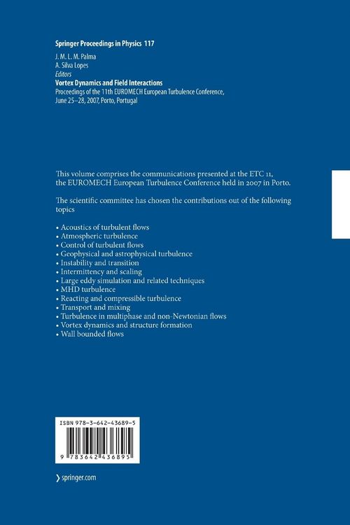 Produktbild: Advances in Turbulence XI
