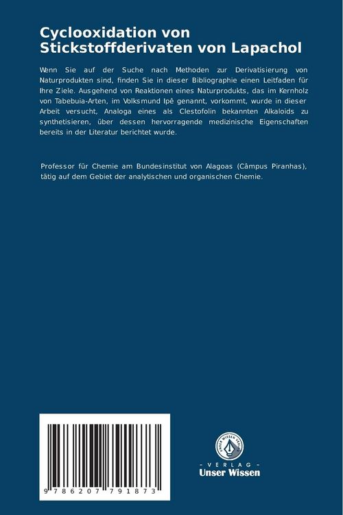 Produktbild: Cyclooxidation von Stickstoffderivaten von Lapachol
