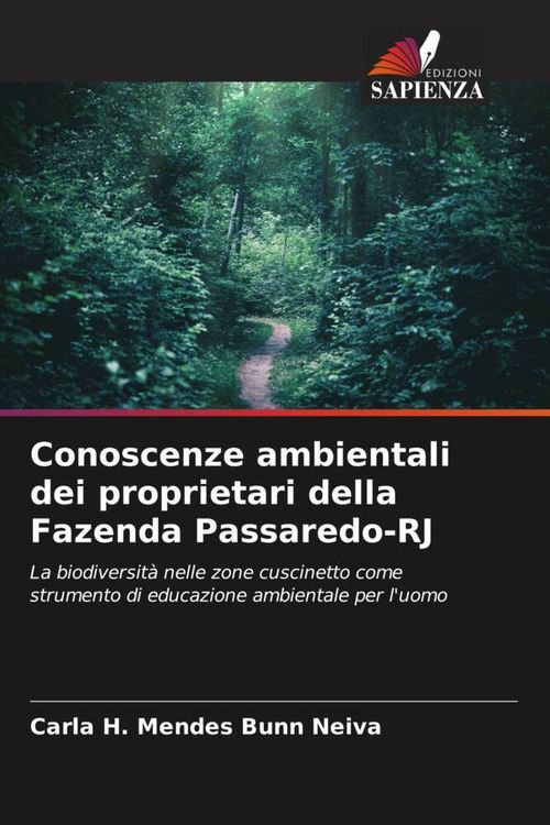 Produktbild: Conoscenze ambientali dei proprietari della Fazenda Passaredo-RJ