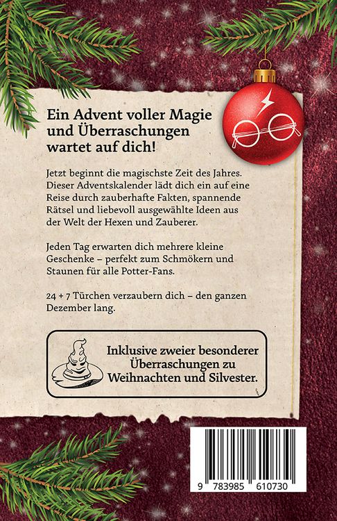 Produktbild: Unn&uuml;tzes Wissen f&uuml;r Potter-Fans &ndash; Der brandneue inoffizielle Adventskalender