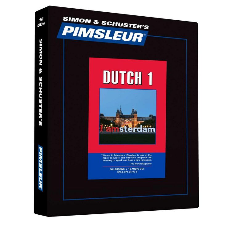 Produktbild: Pimsleur Dutch Level 1 CD: Learn to Speak and Understand Dutch with Pimsleur Language Programs