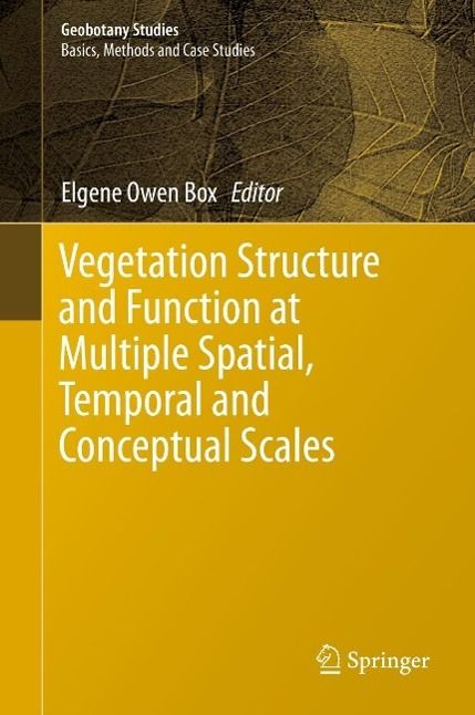 Produktbild: Vegetation Structure and Function at Multiple Spatial, Temporal and Conceptual Scales