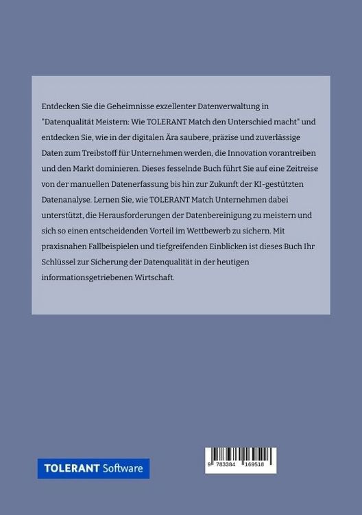 Produktbild: Datenqualit&auml;t meistern