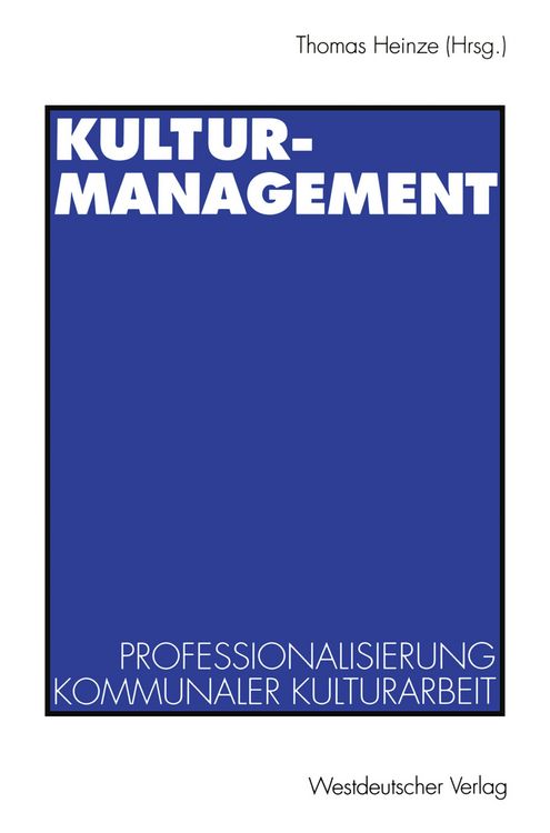 Produktbild: Kulturmanagement