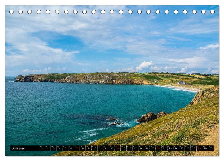 Produktbild: Traumhafte Bretagne (Tischkalender 2026 DIN A5 quer), CALVENDO Monatskalender