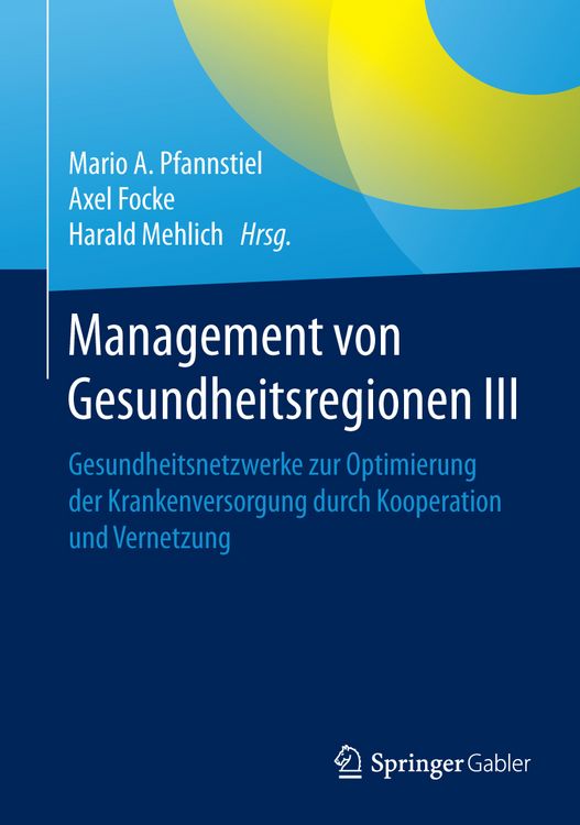 Produktbild: Management von Gesundheitsregionen III