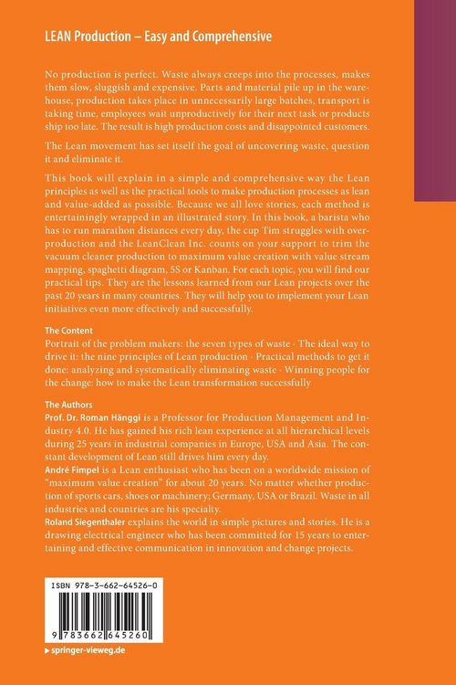 Produktbild: LEAN Production &ndash; Easy and Comprehensive