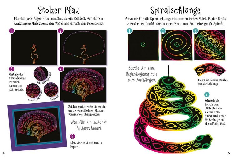 Produktbild: Kratzbilder f&uuml;r Kinder: Kreative Kratzkunst: Muster