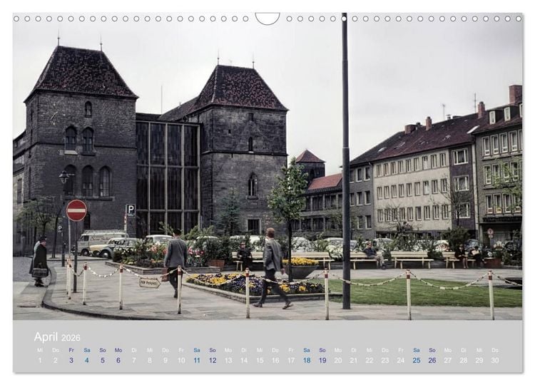 Produktbild: Hildesheim - damals ... (Wandkalender 2026 DIN A3 quer), CALVENDO Monatskalender