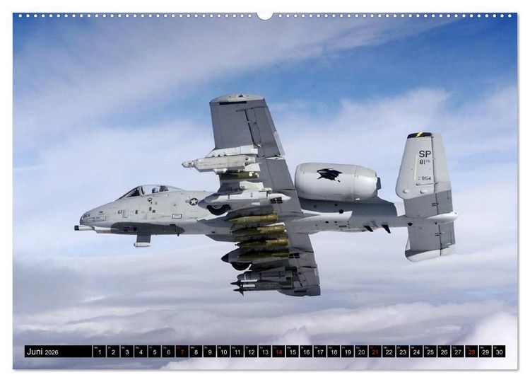 Produktbild: Kriegstechnik. Kampfjet-Impressionen (hochwertiger Premium Wandkalender 2026 DIN A2 quer), Kunstdruck in Hochglanz