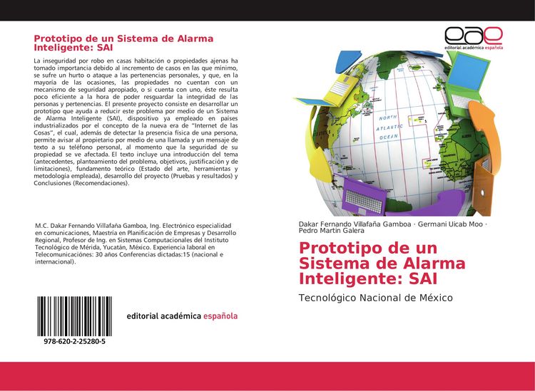 Produktbild: Prototipo de un Sistema de Alarma Inteligente: SAI