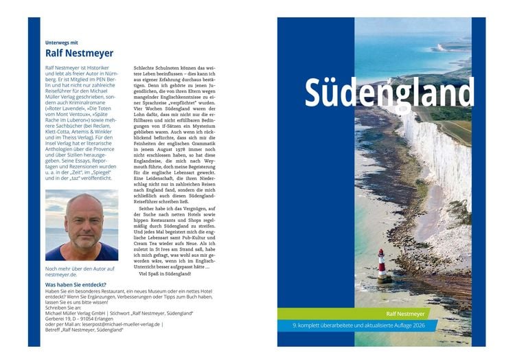 Produktbild: Reisef&uuml;hrer S&uuml;dengland