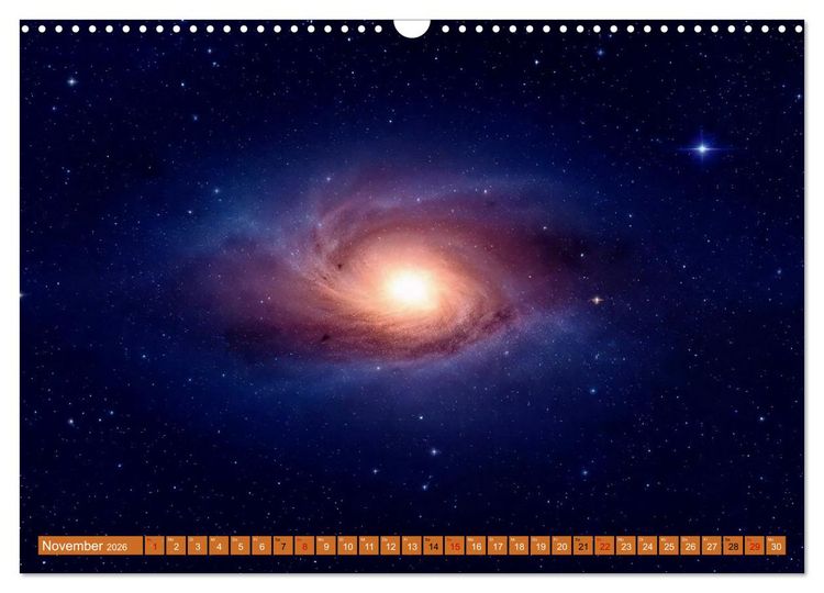 Produktbild: Gammablitze im Universum (Wandkalender 2026 DIN A3 quer), CALVENDO Monatskalender