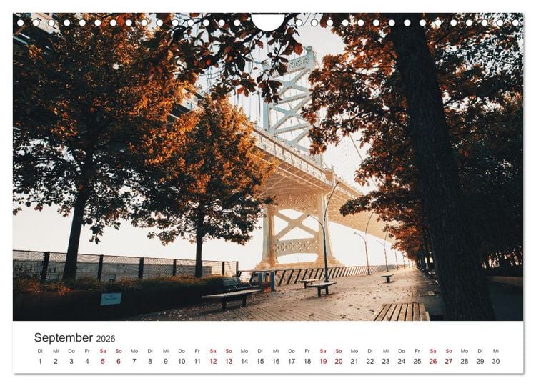 Produktbild: Philadelphia - The Birthplace of America (Wandkalender 2026 DIN A4 quer), CALVENDO Monatskalender