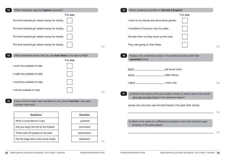 Produktbild: KS2 Maths and English SATs Practice Papers