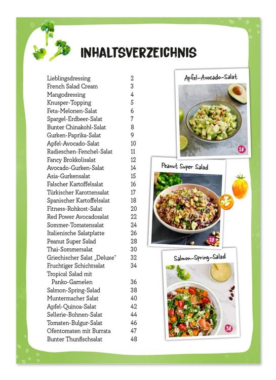 Produktbild: SALATE zum Verlieben