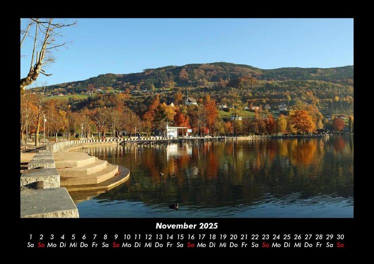 Produktbild: Tag am See 2025 Fotokalender DIN A3