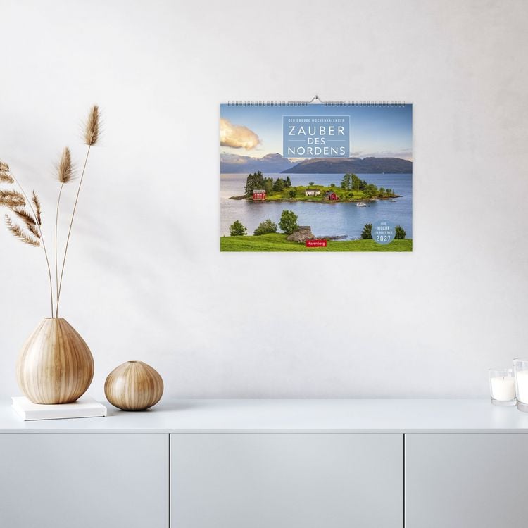 Produktbild: Zauber des Nordens Gro&szlig;er Wochenkalender 2027 - Jede Woche ein neues Bild
