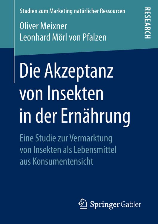 Produktbild: Die Akzeptanz von Insekten in der Ern&auml;hrung