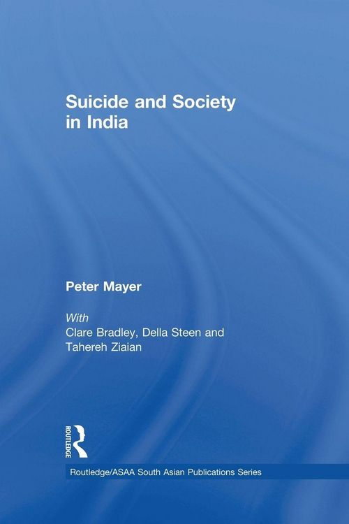 Produktbild: Suicide and Society in India