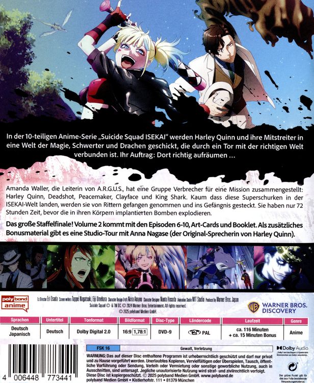 Produktbild: Suicide Squad Isekai - Volume 2 LTD.