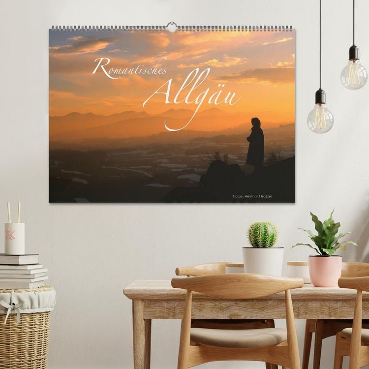 Produktbild: Romantisches Allg&auml;u (Wandkalender 2026 DIN A2 quer), CALVENDO Monatskalender
