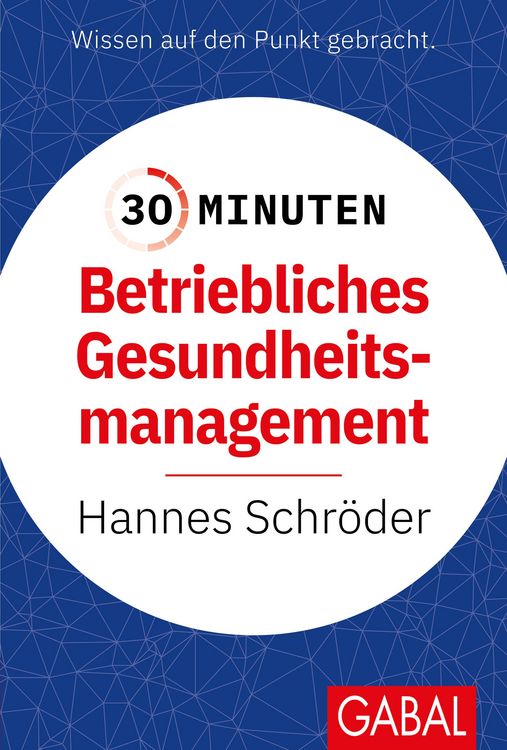 Produktbild: 30 Minuten Betriebliches Gesundheitsmanagement (BGM)