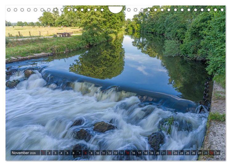 Produktbild: Entlang der Rur im Kreis Heinsberg (Wandkalender 2026 DIN A4 quer), CALVENDO Monatskalender