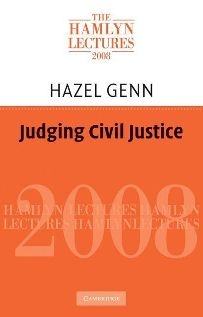 Produktbild: Judging Civil Justice