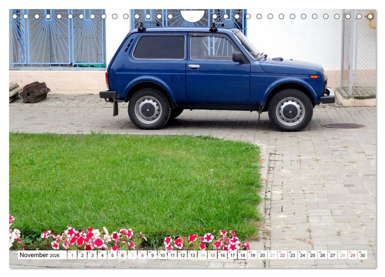 Produktbild: Sowjet-Mobile - Oldtimer der UdSSR (Wandkalender 2026 DIN A4 quer), CALVENDO Monatskalender